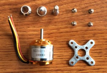 Motor Brushless 2212 1000 KV KV
