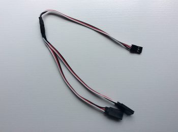 Extensión Cable Servo en Y  15 cm