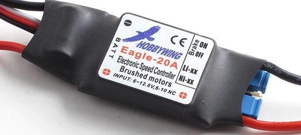 ESC Brushed Hobbywing Eagle 20A 2 ESC-Brushed-Hobbywing-Eagle-20A