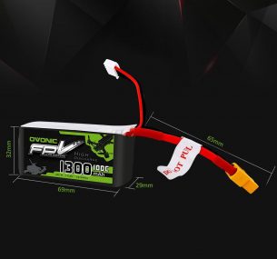 Drones en Colombia 75 Ovonic 4S 1300 mAh 100C Mdrone Colombia 1