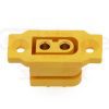 Conector XT60E-F montable fijo