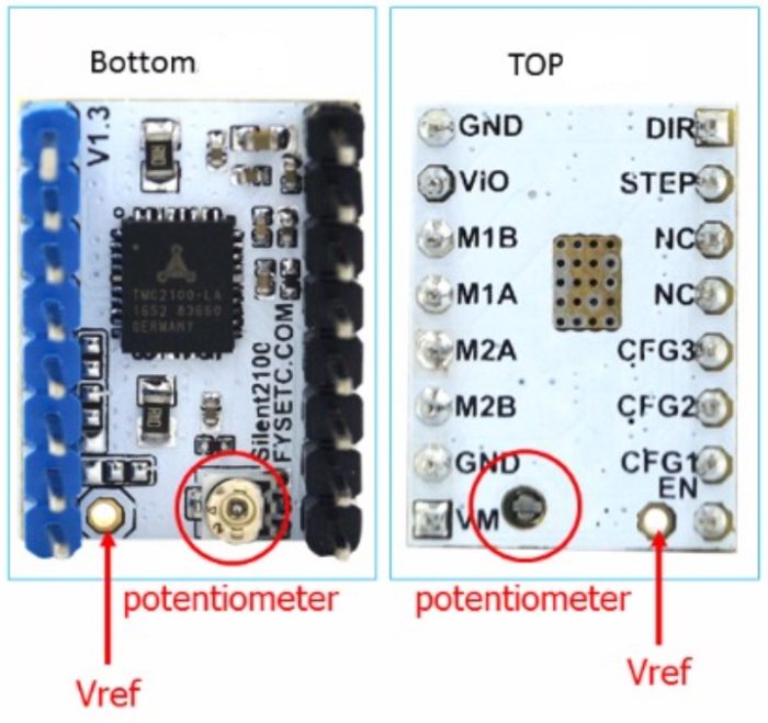 TMC2100 Controlador de motor paso a paso 1 TMC2100-Controlador-de-motor-paso-a-paso