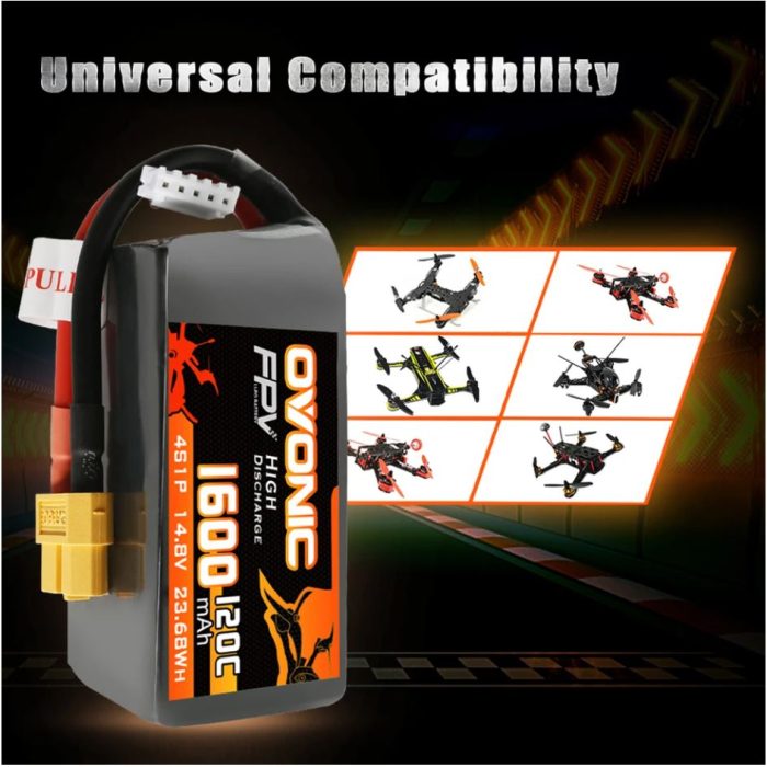 Bateria-LiPo-Ovonic-14.8V-120C-1600mAh-4S