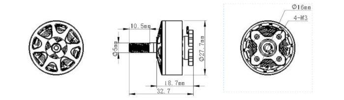Motor-DYS-2207-2450KV