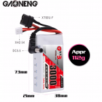 GAONENG-GNB-2S-7.4V-3000mAh-5C-LiPo-Battery-DC5.5-XT60-for-Fat-Shark-HDO-DJI-Goggle
