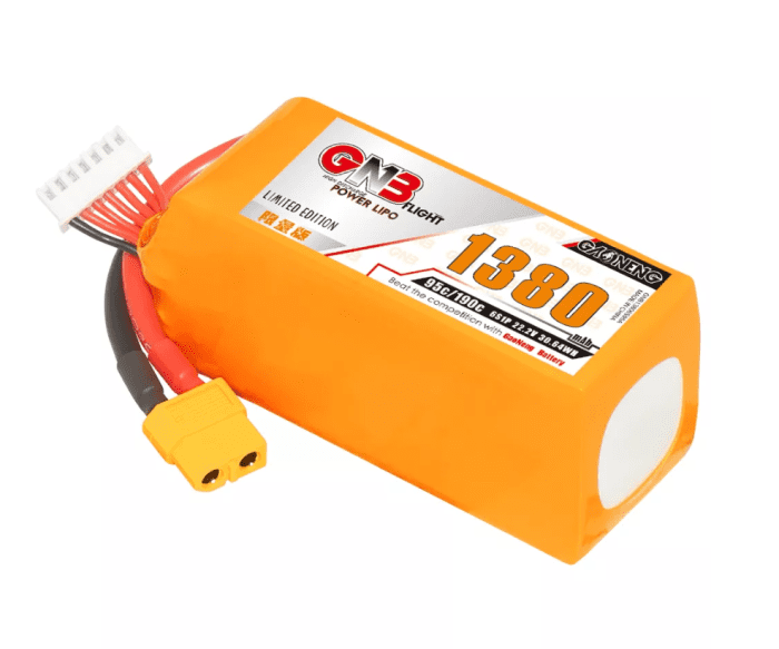 GAONENG-GNB-6S-22.2V-1380mAh-95C-XT60-LiPo-Battery