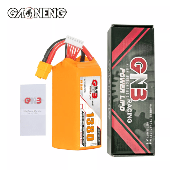 GAONENG-GNB-6S-22.2V-1380mAh-95C-XT60-LiPo-Battery