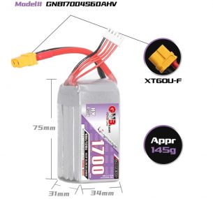 GAONENG-GNB-LiHV-4S-15.2V-1700mAh-60C-XT60