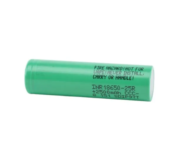 Batería Samsung 18650 25R 2500mAh 20A 2 Batería-Samsung-18650-25R