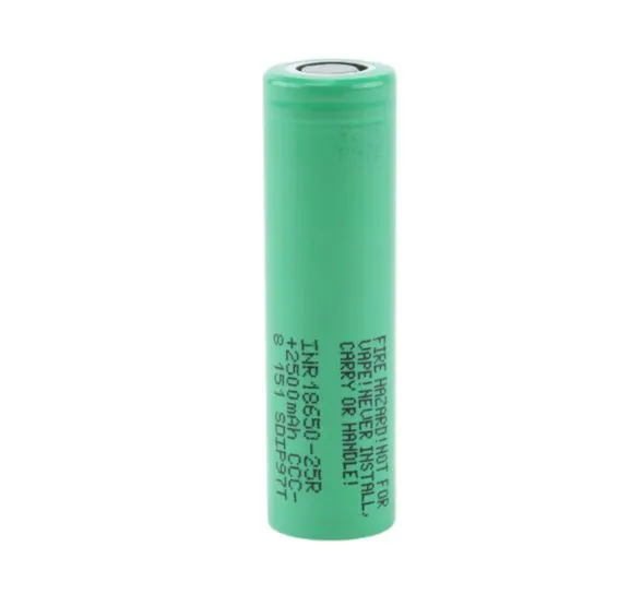 Samsung 25R 18650 2500mAh 20A Samsung-25R-18650-2500mAh-20A