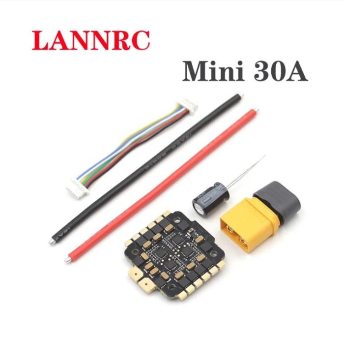 LANNRC BLHeli_S Mini 30A ESC 4 en 1 LANNRC-BLHeli_S-Mini-30A-ESC-4-en-1