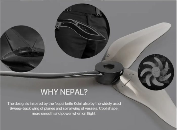 Hélice- Foxeer DALPROP NEPAL N2 a Helice-Foxeer-DALPROP-NEPAL-N2