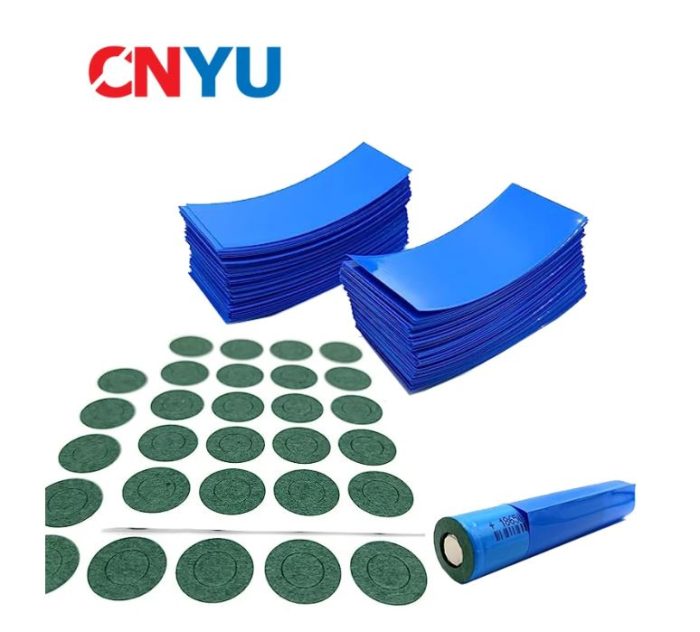 Tubo-termorretractil-PVC-bateria-18650-papel-junta-aislamiento