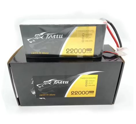 Batería-Tattu-22000mAh-25C-6S