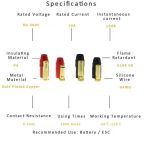 Conector Antichispa AS150 Macho & Hembra Amass 7 Conector-Antichispa-AS150
