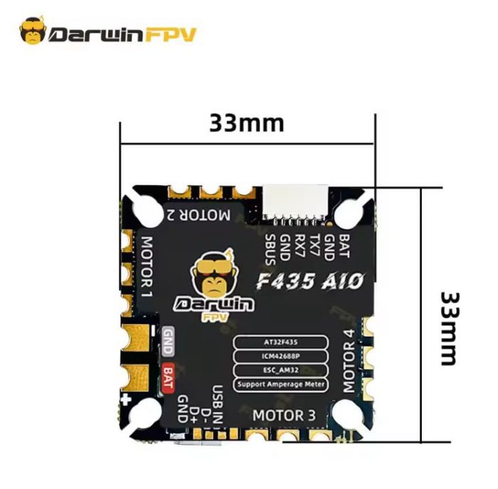 DarwinFPV F435 45A AM32 AIO c DarwinFPV-F435-45A-AM32-AIO