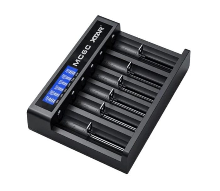 Cargador Batería de Litio XTAR MC6C