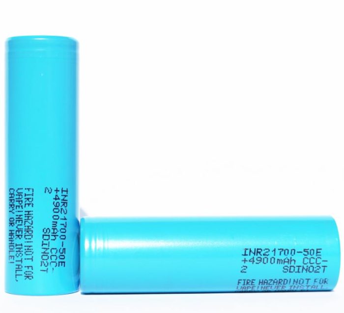 Samsung 50E 21700 5000mAh 9.8A Batería-Samsung-50E-21700