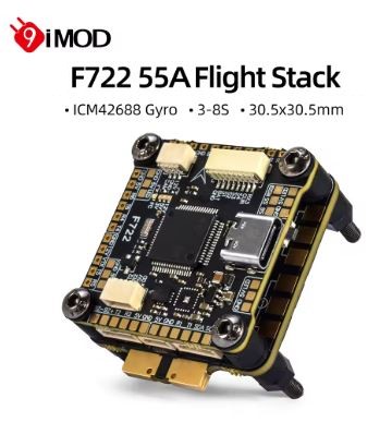 Stack-9IMOD-F722-ESC-50A-3-6S