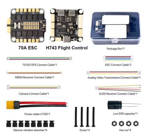 Stack 9IMOD H743 70A 3-8S 5 Stack-9IMOD-H743-70A-3-8S