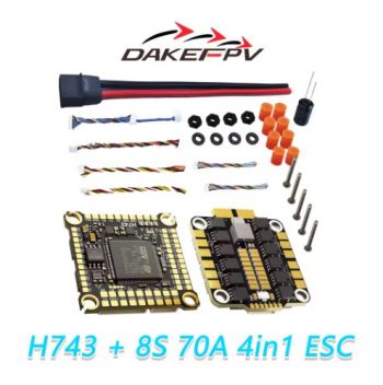 Stack DAKEFPV H743 + 8S 70 Amp Stack-DAKEFPV-H743-8S-70-Amp