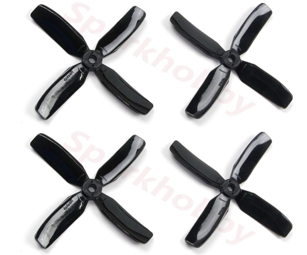 Hélices KINGKONG 4 pulgadas Hélice 6x3 Transparente (CW / CCW) (4pcs)