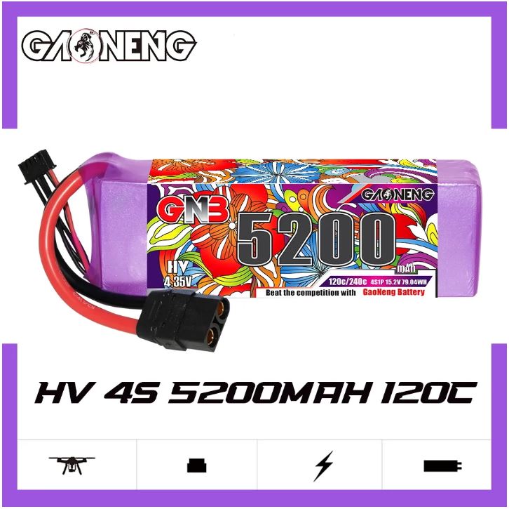 Batería-LiPo-4S-5200mAh-120C