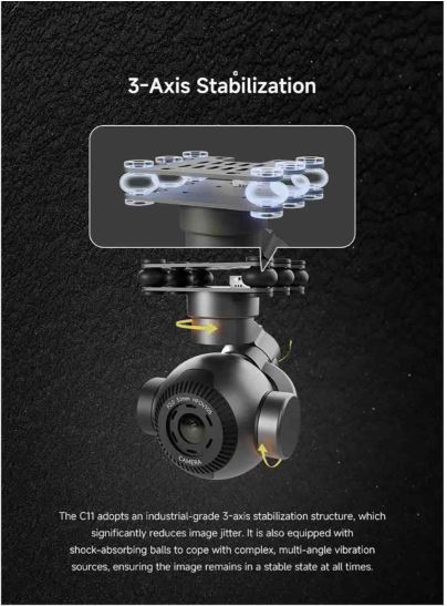 Cámara Skydroid C11 4 Camara-Skydroid-C11
