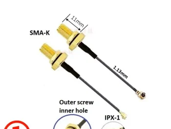 Extension-IPX1-to-SMA-K-15cm