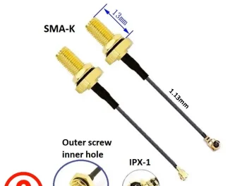 Extension-IPX1-to-SMA-K-20cm