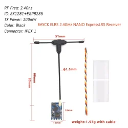  Receptor-BAYCK ELRS-2.4-GHz-NANO