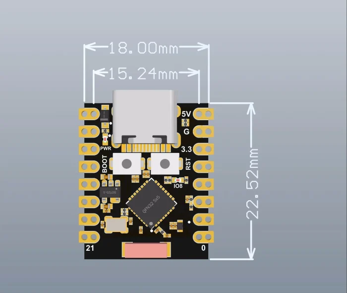 Super-Mini-ESP32-C3
