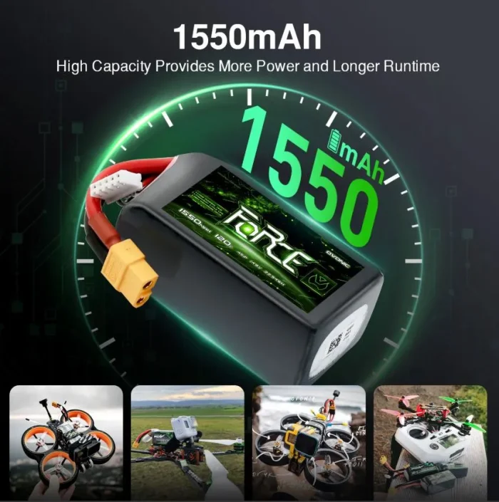 Batería Ovonic Force 4S 1550mAh 120C Bateria-Ovonic-Force-4S-1550mAh-120C