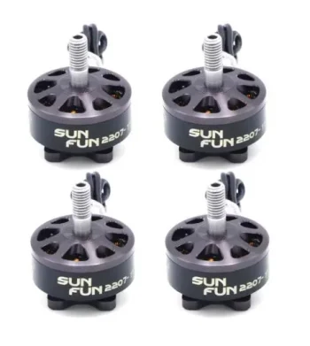 Carrito 2 Motor-2207-2450KV-SUN-FUN